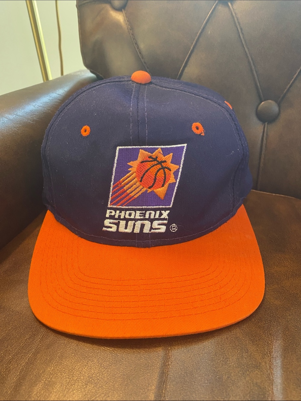 Vintage Phoenix Suns NBA Hat Collectible Logo Two-Tone Classic Gear Unisex 🏀
